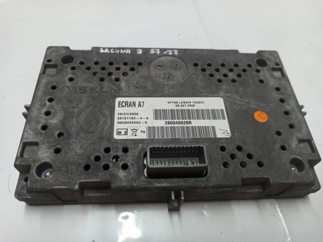 280340026R RENAULT Pantalla multifunción  comprar en Lleida