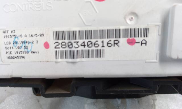 RENAULT 280340616R Pantalla multifunción  comprar en Ponferrada