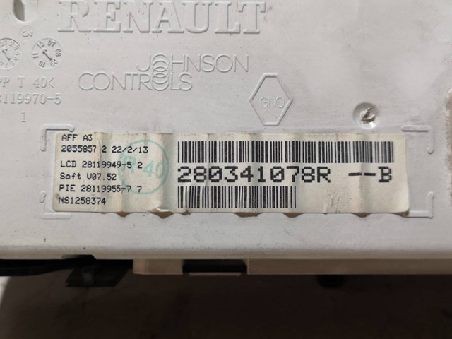 RENAULT 280341078R Pantalla multifunción  disponible Valladolid