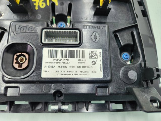 RENAULT 280346137R Pantalla multifunción  comprar en Albacete