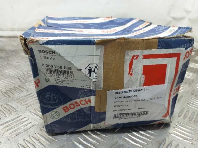 280750085 PEUGEOT Cuerpo de aceleración completo  comprar en Oviedo