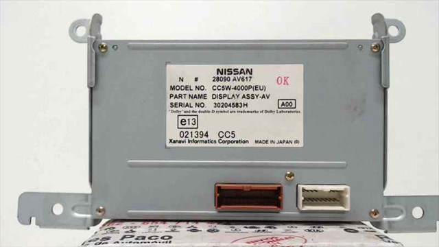 28090AV617 NISSAN Pantalla multifunción  comprar en Lleida
