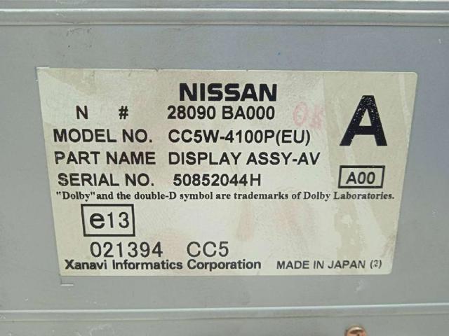 28090BA000 NISSAN Pantalla  en stock Huelva