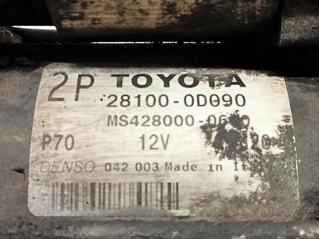 281000D090 TOYOTA Motor de arranque comprar Madrid