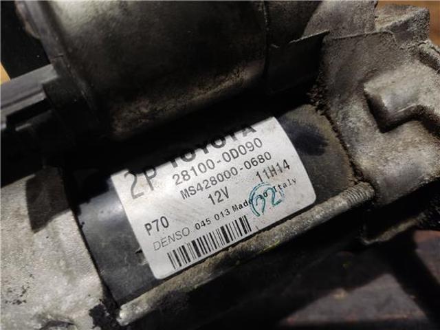 TOYOTA 281000D090 Motor de arranque  en stock Terrassa