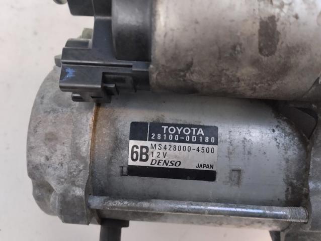 TOYOTA 281000D180 Motor de arranque  disponible España