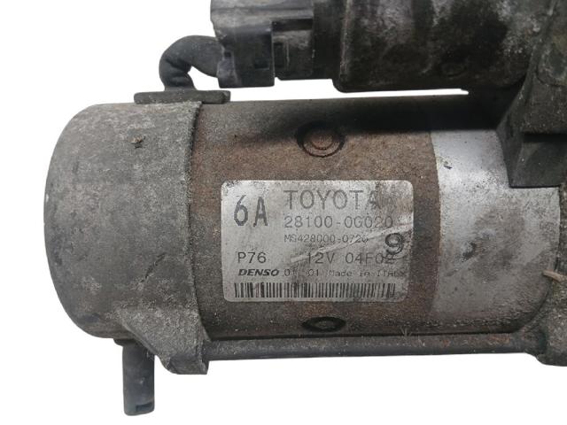 TOYOTA 281000G020 Motor de arranque  en stock Terrassa