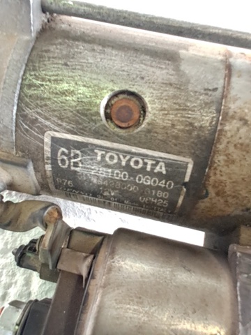 TOYOTA 281000G040 Motor de arranque  comprar en Ponferrada