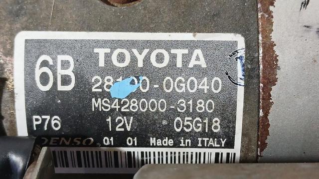 281000G040 Motor de arranque comprar Almería