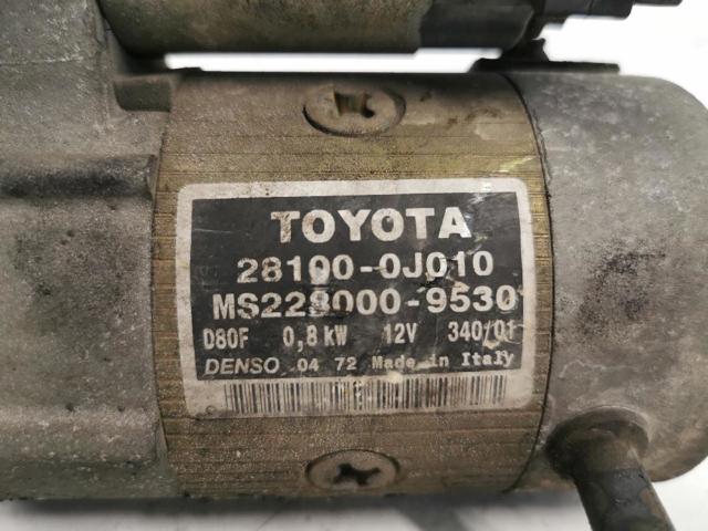 TOYOTA 281000J010 Motor de arranque  comprar en Murcia