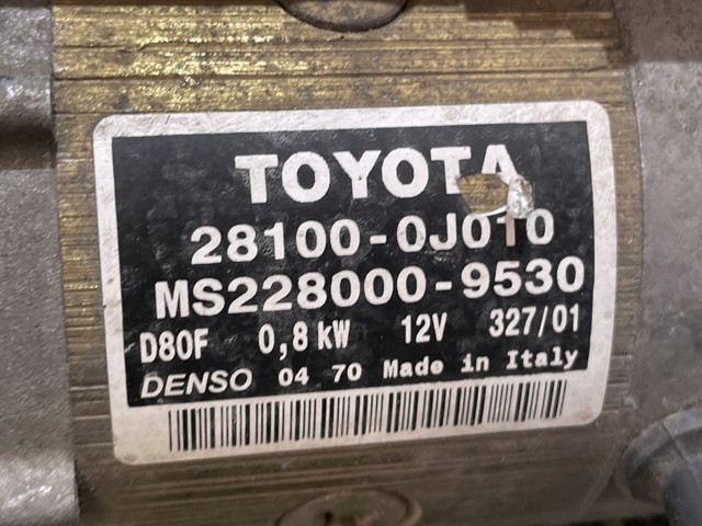 281000J010 TOYOTA Motor de arranque  disponible Alicante