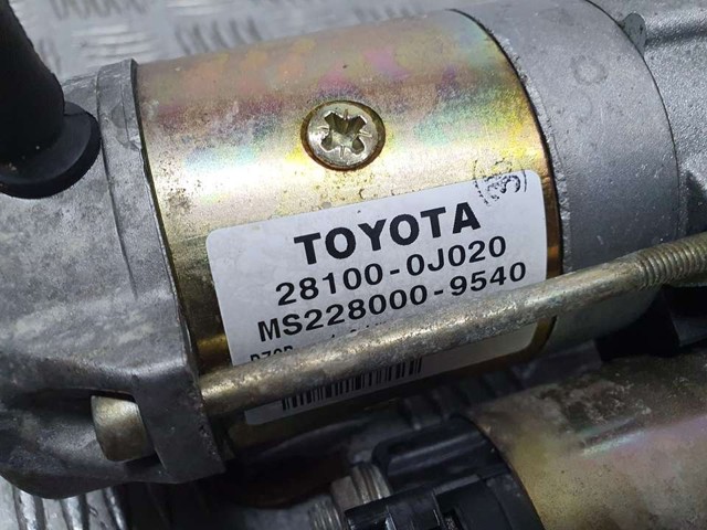 281000J020 TOYOTA Motor de arranque  comprar en Lleida