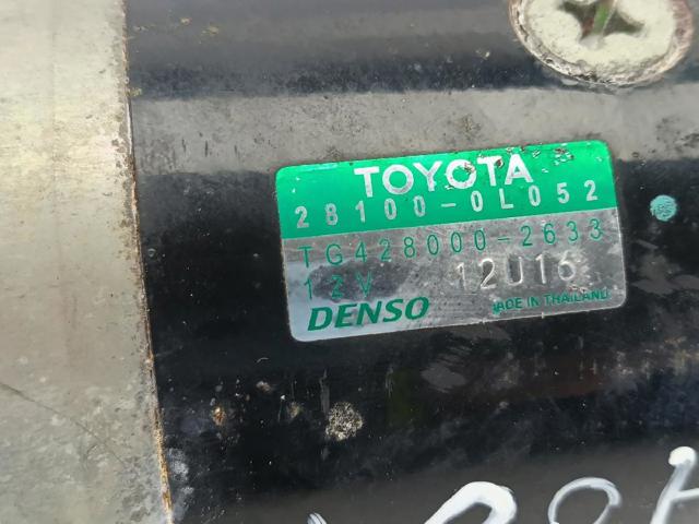 TOYOTA 281000L052 Motor de arranque  comprar en Albacete