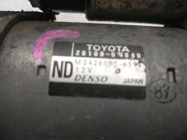281000N040 TOYOTA Motor de arranque  comprar en Jaén