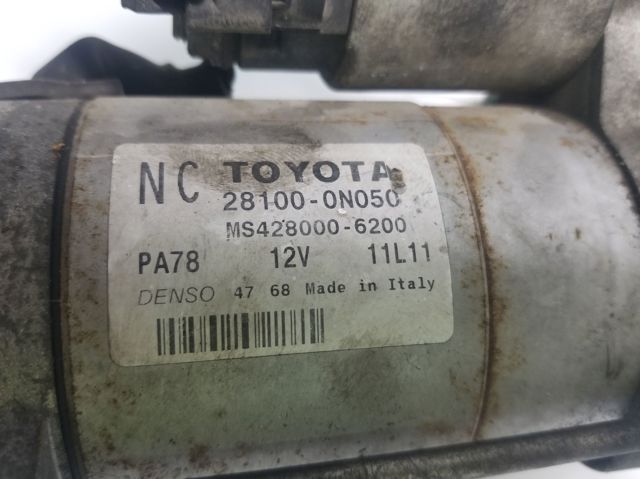 TOYOTA 281000N050 Motor de arranque comprar Tarragona