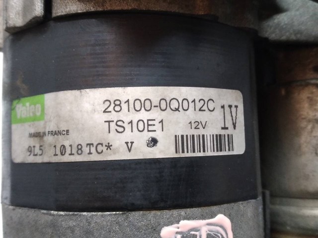PEUGEOT 281000Q012C Motor de arranque  comprar en Albacete