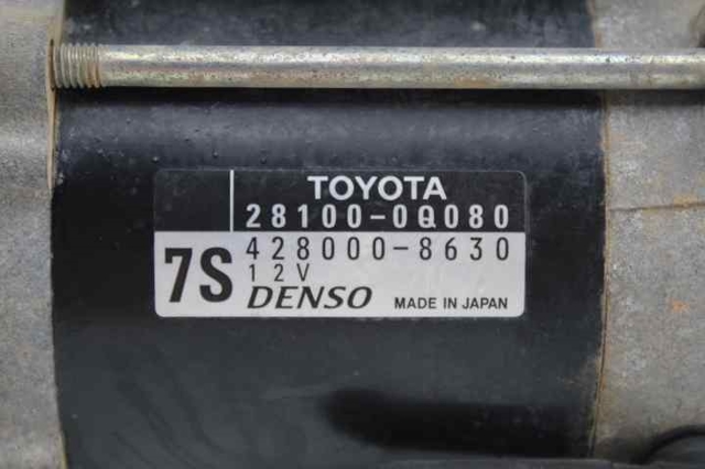 281000Q080 TOYOTA Motor de arranque  en stock Córdoba