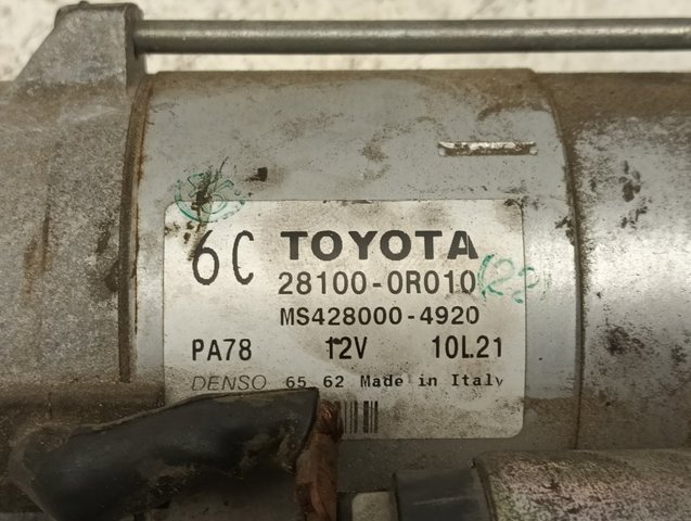 TOYOTA 281000R010 Motor de arranque  disponible Lugo