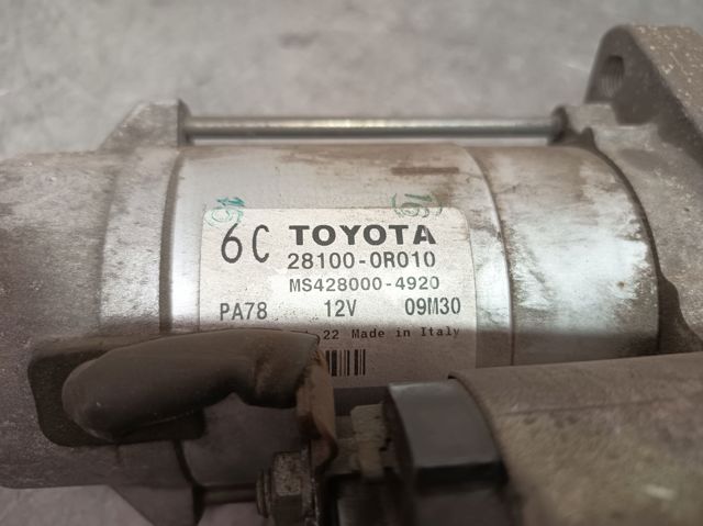 TOYOTA 281000R010 Motor de arranque  comprar en Albacete