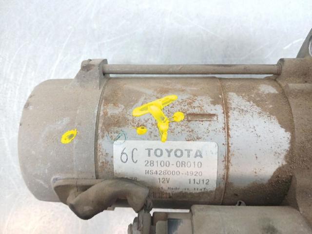 281000R030 TOYOTA Motor de arranque  disponible Ourense