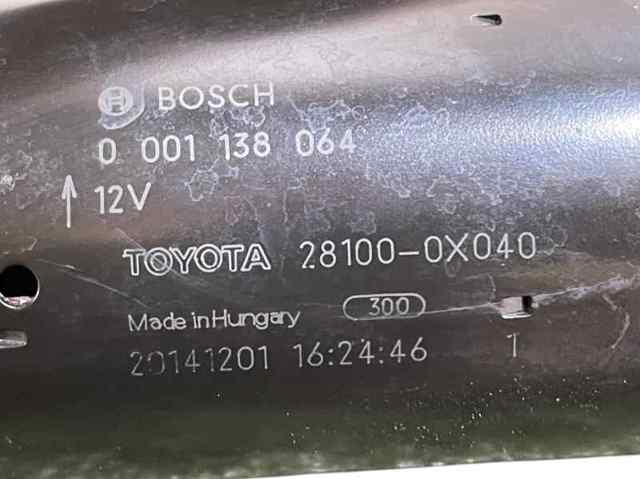 281000X040 Motor de arranque  comprar en Pontevedra