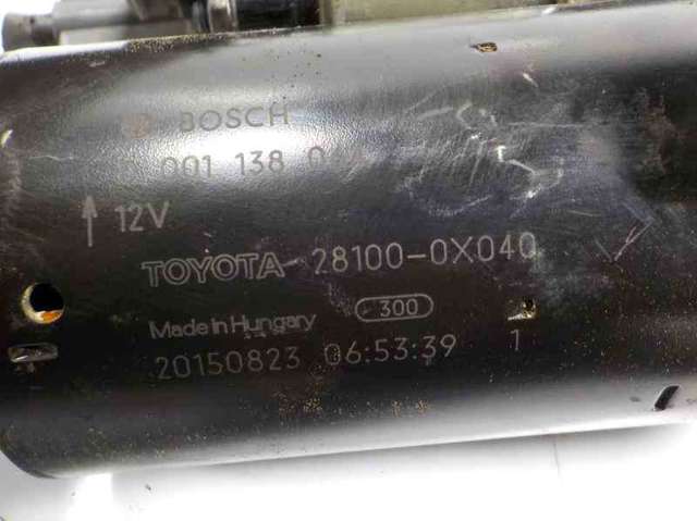 281000X040 TOYOTA Motor de arranque  comprar en Jaén