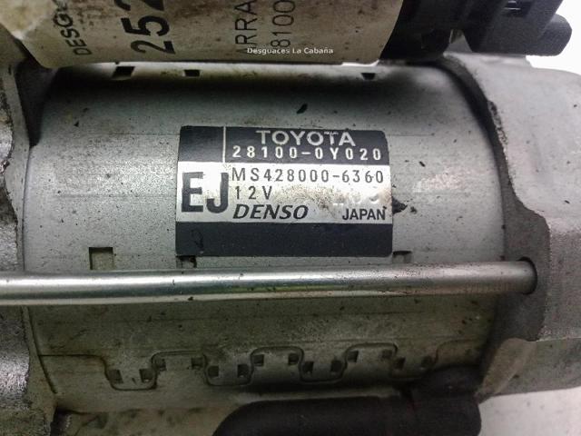 TOYOTA 281000Y020 Motor de arranque  comprar en Murcia