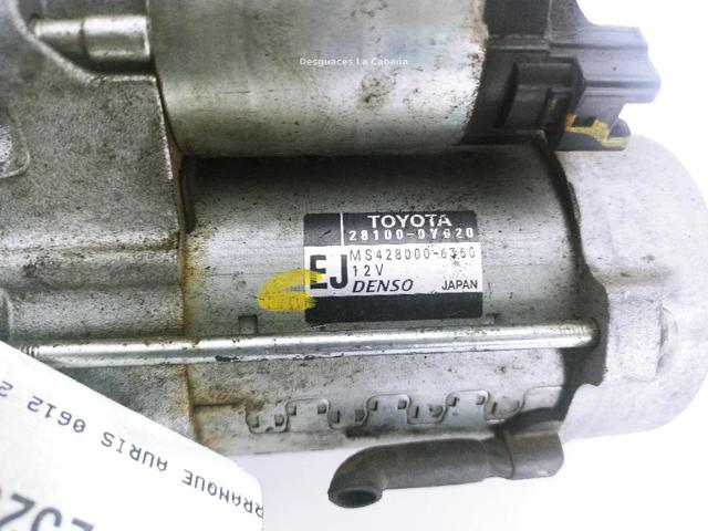 TOYOTA 281000Y020 Motor de arranque  en stock Salamanca