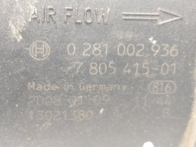 281002936 Sensor de flujo de masa de aire  comprar en Pontevedra