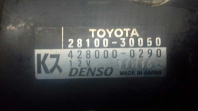2810030050 Motor de arranque  en stock Granada