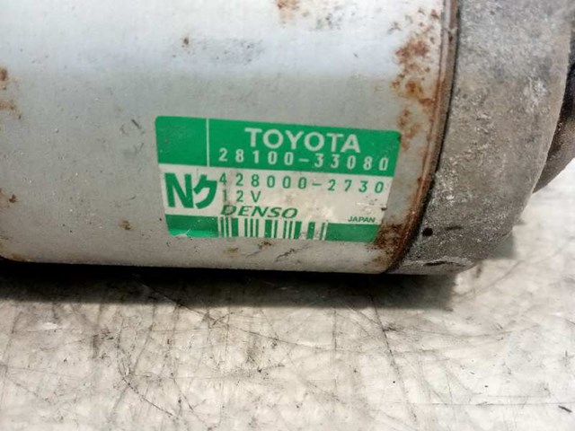 TOYOTA 2810033080 Motor de arranque  comprar en Albacete