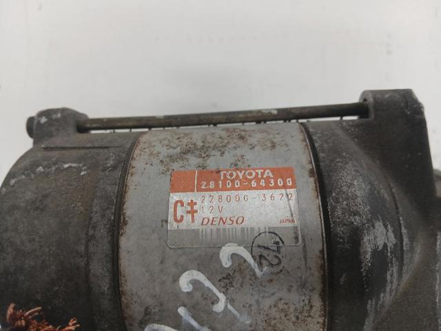 TOYOTA 2810064300 Motor de arranque  en stock Salamanca