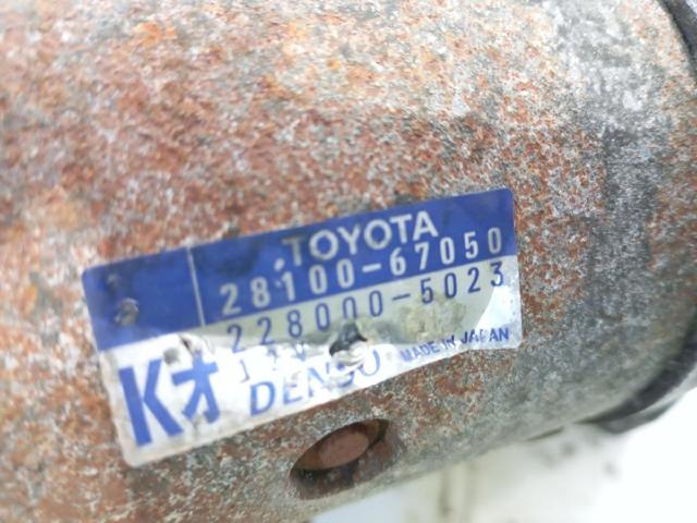 2810067050 TOYOTA Motor de arranque  comprar en Oviedo