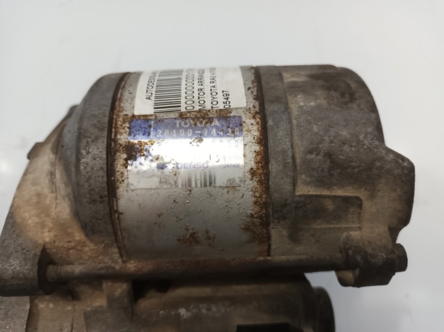 TOYOTA 2810074130 Motor de arranque comprar Pamplona