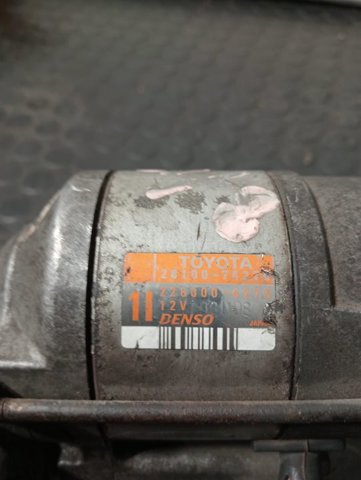 TOYOTA 2810074270 Motor de arranque  disponible Valladolid