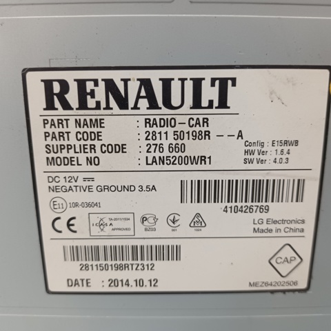 281150198R Renault (RVI)
