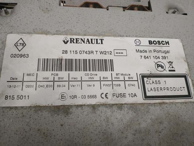 281150743R Radio comprar Sevilla