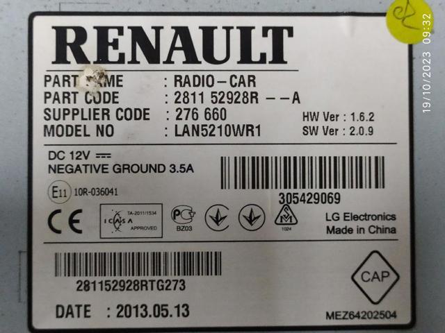 281152928R Renault (RVI)
