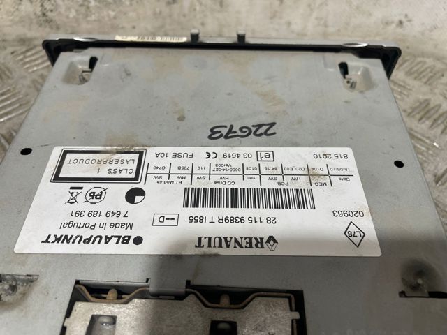 281159389R RENAULT Radio AM/FM  comprar en Jaén