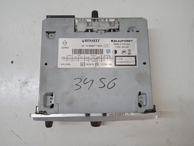 281159389R RENAULT Radio  en stock Huelva