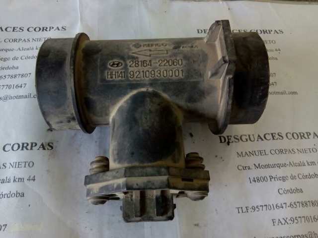 Sensor De Flujo De Aire/Medidor De Flujo (Flujo de Aire Masibo) Hyundai Accent 1