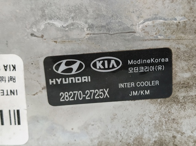 HYUNDAI 282702725X Intercooler  en stock Salamanca