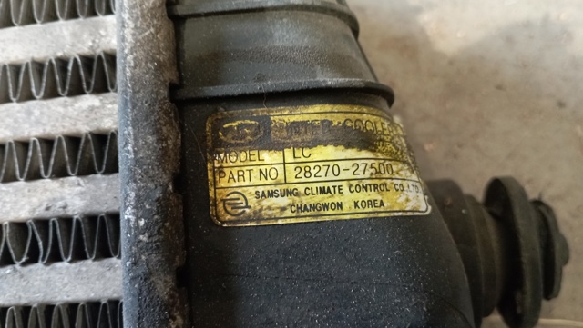 Radiador de aire de admisión Hyundai Accent II desde 60,98 €
