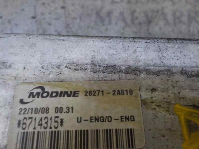 282702A611 HYUNDAI Intercooler  disponible Alicante