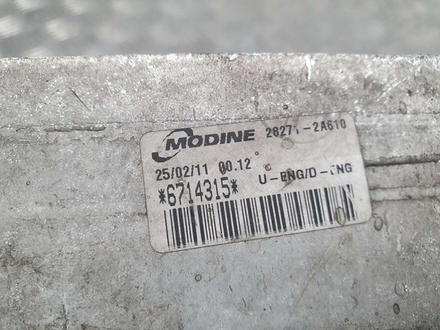 HYUNDAI 282712A610 Intercooler comprar Barcelona
