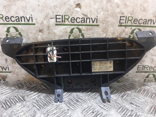 NISSAN 28395AV610 Módulo de modos de calefacción/aire acondicionado  disponible Valladolid