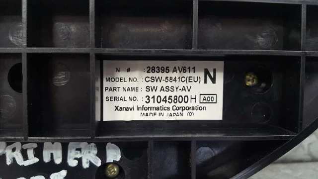 28395AV611 NISSAN Unidad de control aire acondicionado comprar Alcalá