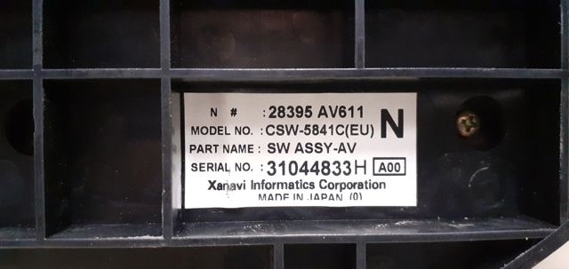 NISSAN 28395AV611 Módulo de modos de calefacción/aire acondicionado  comprar en Ponferrada
