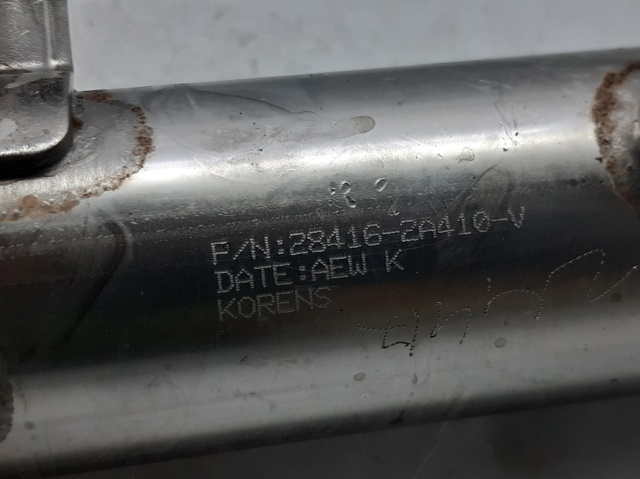 HYUNDAI 284162A410 Enfriador de recirculación de gases de escape EGR  en stock Salamanca