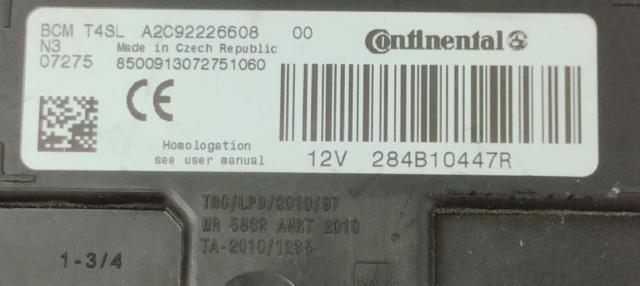 RENAULT 284B10447R Caja de fusibles comprar Pamplona